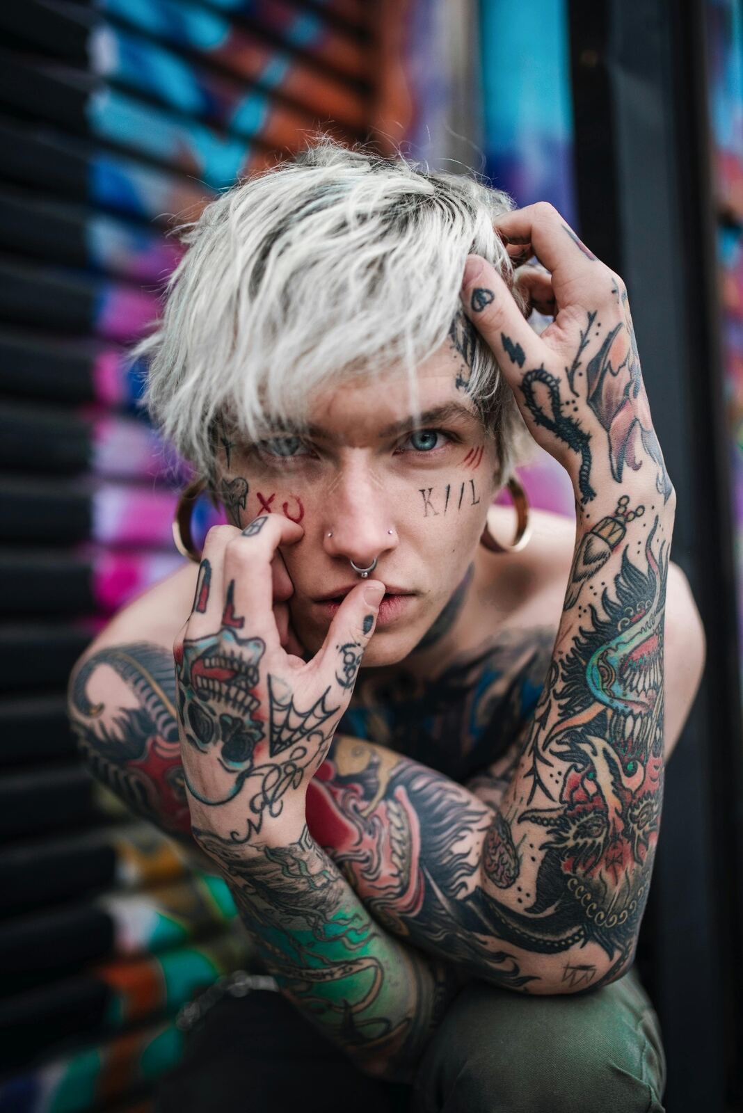 Traditional tattoo by Vyx Kade